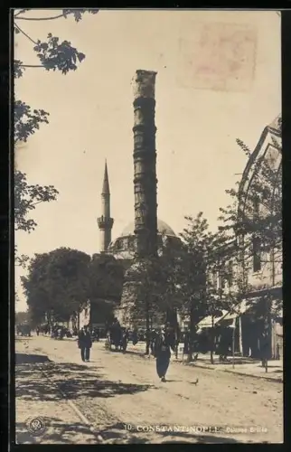 AK Constantinople, Colonne Brulée