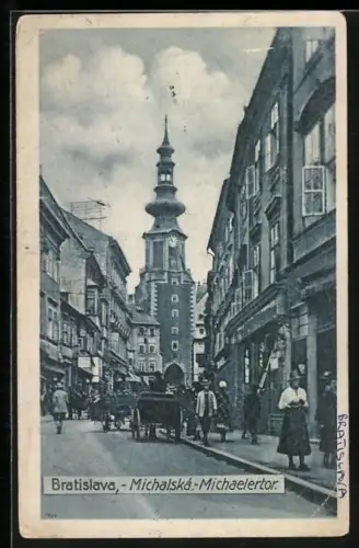 AK Bratislava, Strassenpartie am Michaelertor