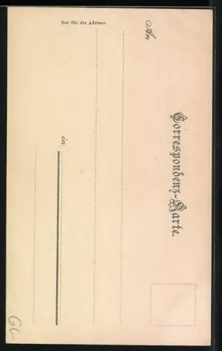 AK Trautenau, Gablenz-Denkmal, Kampffeld 1866