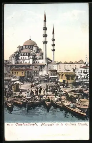 AK Constantinople, Mosquée de la Sultane Validé
