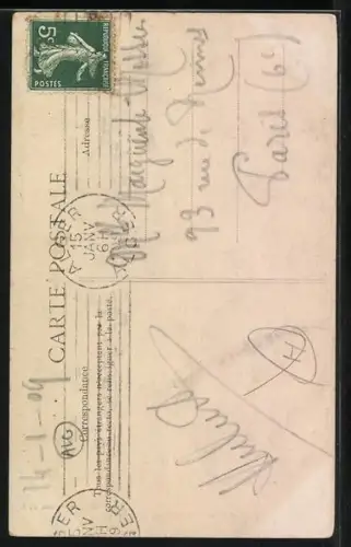 AK Alger, Rue de la Mer Rouge