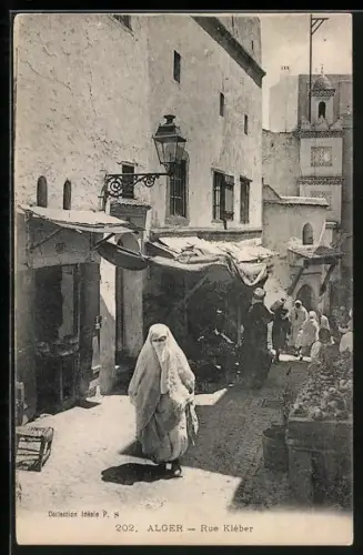 AK Alger, Rue Kléber