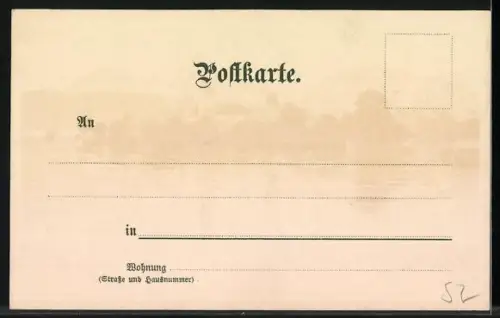 Künstler-AK Otto Strützel: Die Fraueninsel, Chiemsee