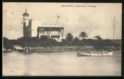 AK Baie-Ponty, l`Amirauté à l`acostage