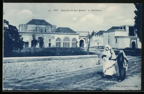 AK Fez, Quartier de Bou-Jeloud-La Résidence