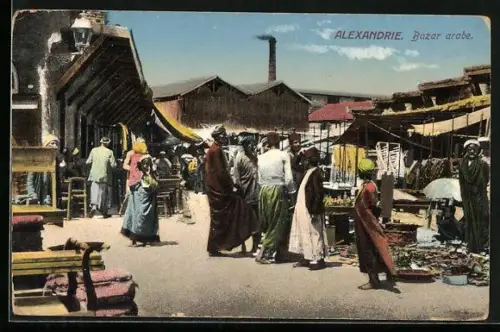 AK Alexandrie, Bazar arabe