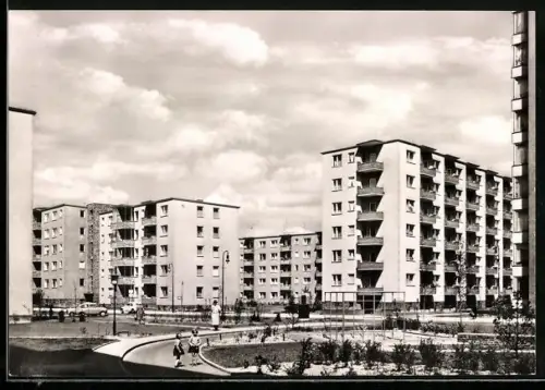 AK Berlin, Otto-Suhr-Siedlung, Kreuzberg, Am Waldeckpark