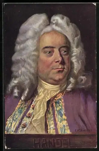 AK Portrait Georg Friedrich Händel