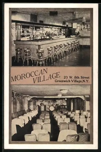 AK Greenwich Village, NY, Restaurant Moroccan Village, 23 W. 8th Street