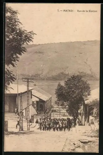 AK Matadi, Rue de la Station