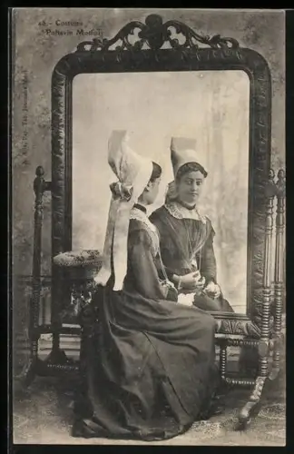 AK Aquitanien / Aquitaine, Costuem, Poitevin Mothais