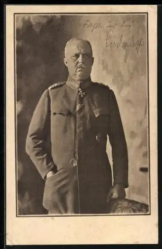 AK Portrait Generaloberst Erich Ludendorff