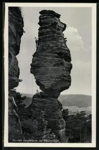 AK Hauenstein, Bergsteiger erklimmen den Otto Wendelturm