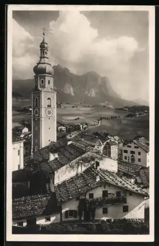 AK Castelrotto, Ortsansicht gegen Sciliar