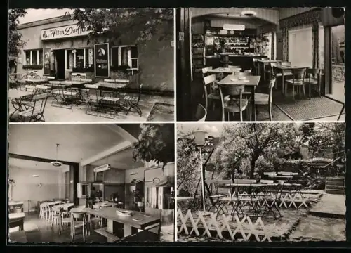 AK Alt Lübars, Gasthaus Zum alten Dorfschmied, Innenansichten