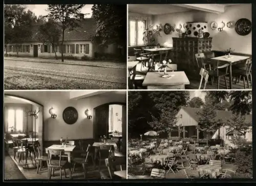 AK Berlin-Dahlem, Gasthaus Alter Krug, Königin-Luise-Strasse 52, Innenansichten