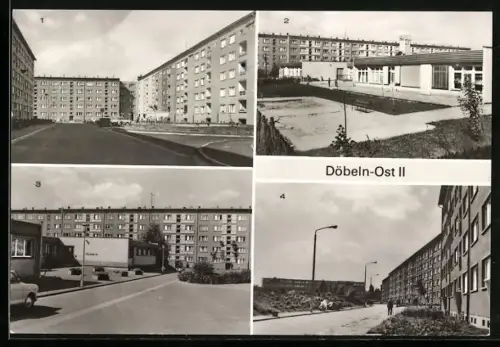AK Döbeln, Plattenbauten im Ostteil der Stadt