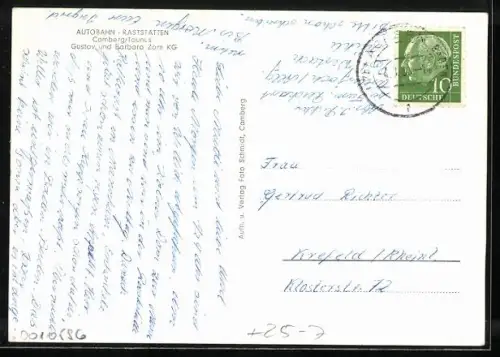 AK Camberg, Auto-Rasthaus