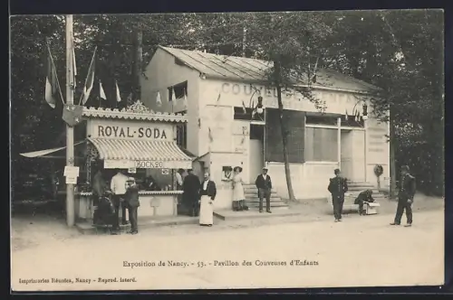 AK Nancy, Exposition de Nancy, Pavillon des Couveuses d`Enfants