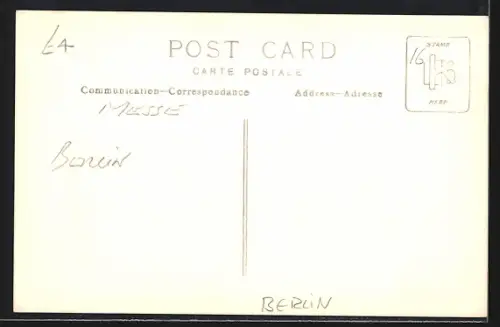 AK Berlin, Restaurant auf der Messe Berlin, 