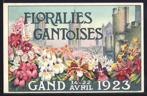 AK Gand, Florales Gantoises 1923