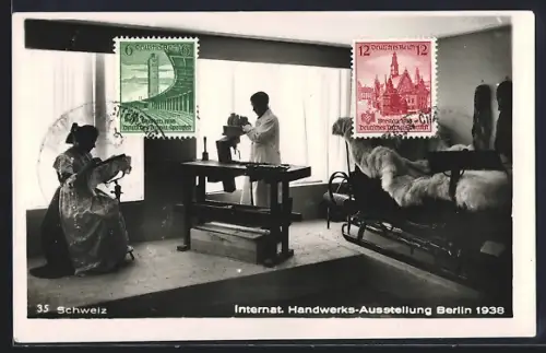AK Berlin, Internat. Handwerks-Ausstellung 1938