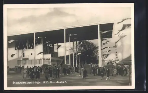 AK Stockholm, Stockholmutställningen 1930, Huvudentrén