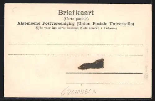 AK Groningen, Groninger Tentoonstelling van Nijverheid en Kunst 1903, Gebouw: Verlichting en Verwarming
