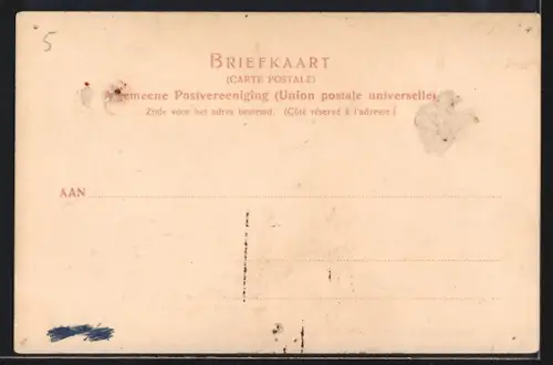 AK Groningen, Tentoonstelling 1903, Gebouw v. Ned. Kunst-Nijverheid, Ingang Japan-Gebouw v. Verlichting