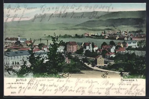 AK Alfeld / Leine, Panorama
