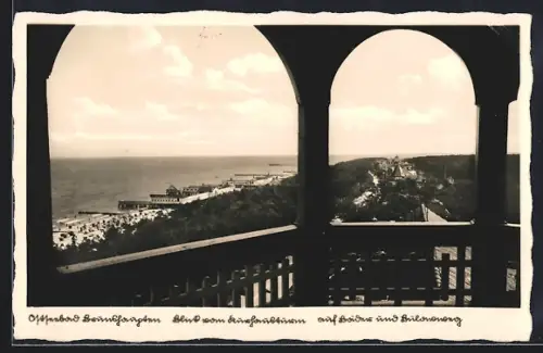 AK Brunshaupten, Blick vom Kurhausturm