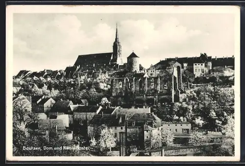 AK Bautzen, Dom und Nikolaibastei