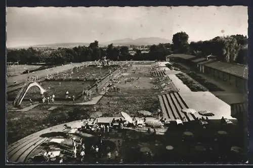 AK Rastatt i. B., Schwimmstadion, Freibad, Badegäste