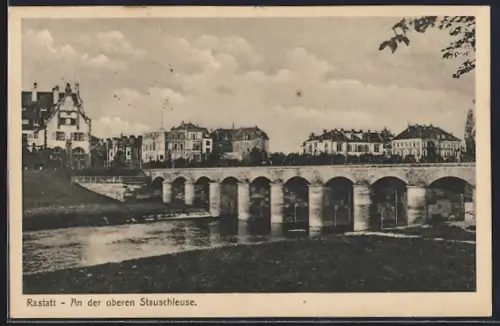 AK Rastatt, An der oberen Stauschleuse