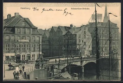 AK Hamburg, Schaarthor-Brücke
