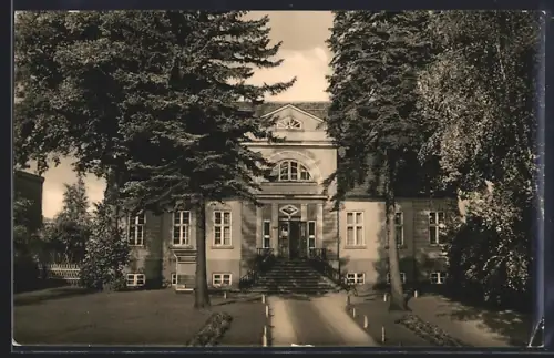 AK Lübtheen /Meckl., Postamt