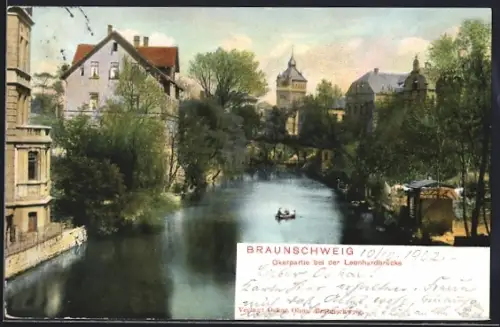 AK Braunschweig, Okerpartie bei der Leonhardbrücke