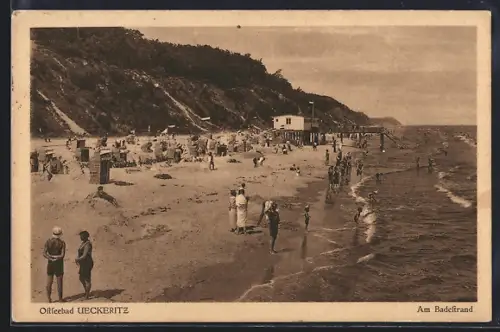 AK Ückeritz, Am Badestrand