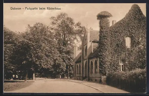 AK Doberan, Parkpartie beim Küsterhaus