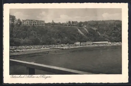AK Sellin a. Rügen, Blick von der Landungsbrücke