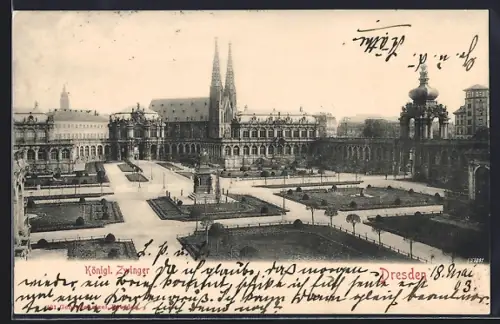 AK Dresden, Königl. Zwinger