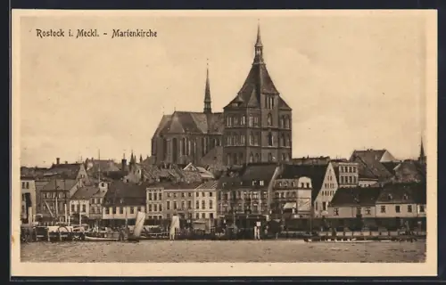 AK Rostock i. Meckl., Marienkirche
