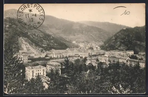 AK Bad Ems, Panorama vom Schweizerhaus