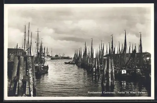 AK Cuxhaven, Partie im Alten Hafen