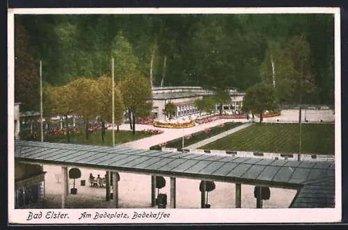 AK Bad Elster, Am Badeplatz, Badekaffee