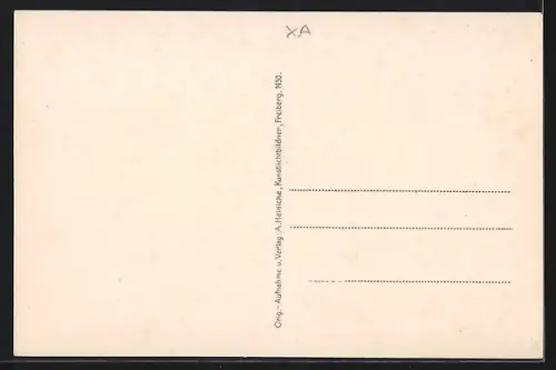 AK Freiberg i. Sa., Rathaus Diele