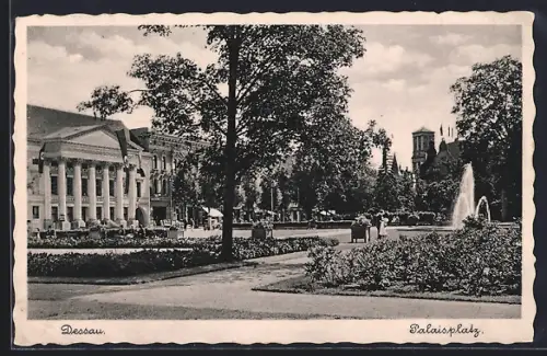 AK Dessau, Palaisplatz