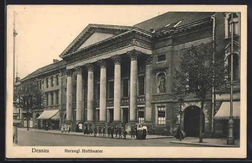 AK Dessau, Herzogliches Hoftheater