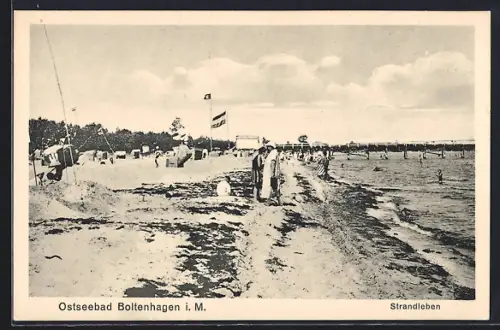 AK Boltenhagen i. M., Strandleben