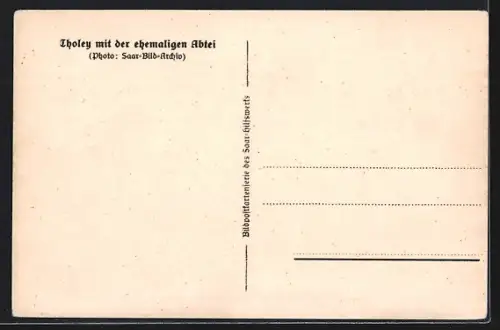 AK Tholey, Ehemalige Abtei